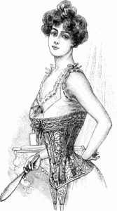 LeRayonnantNouveauCorset1902